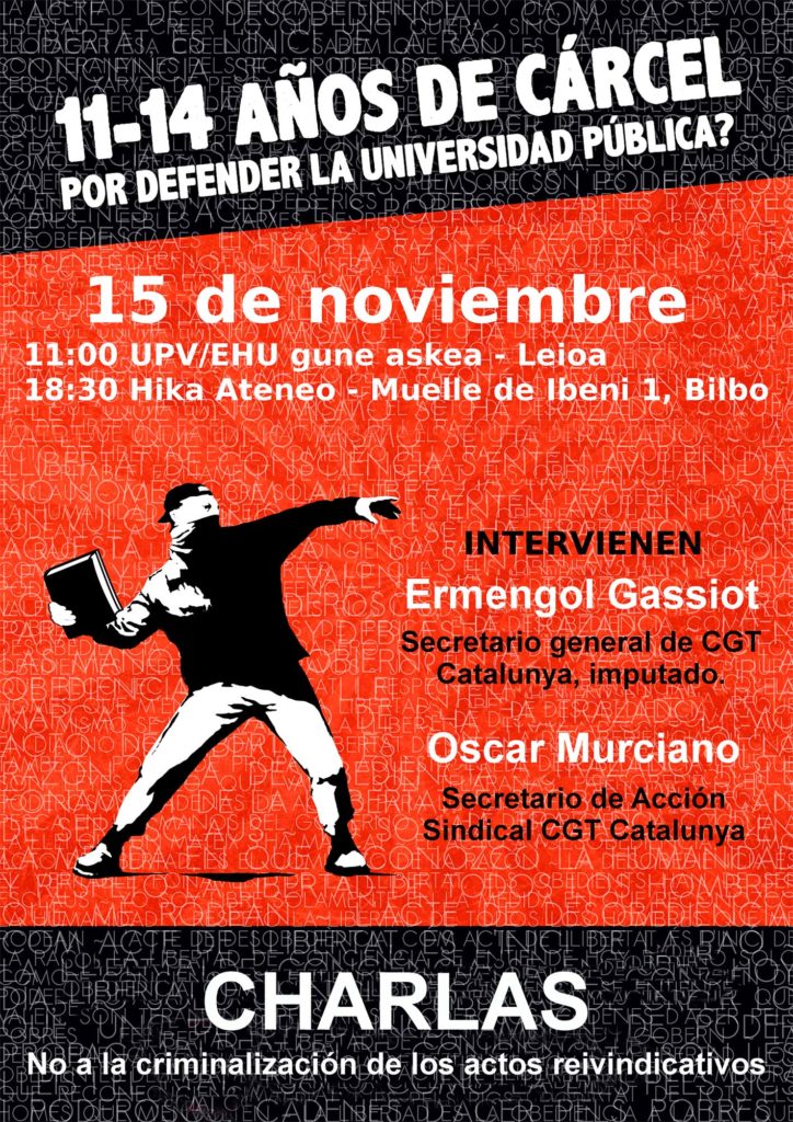 CGT 15-11-2016 castellano hikaateneo Bilbao