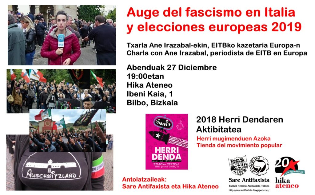 Sare Antifaxista Ane Irazabal Bilbao